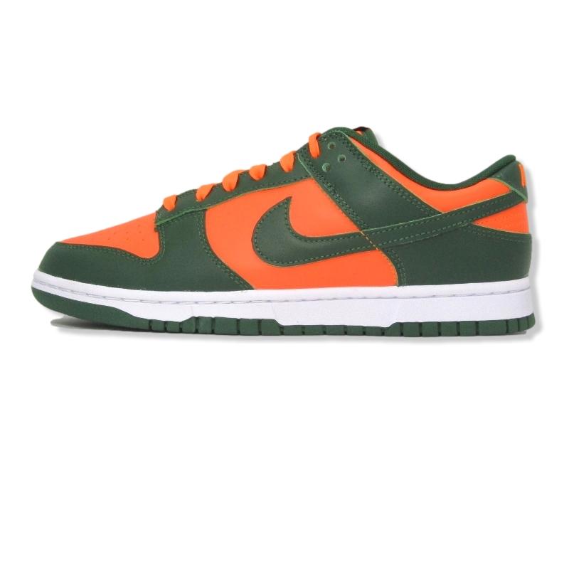 未使用 NIKE ナイキ 26.5cm DUNK LOW MIAMI HURRICANES DD1391-300 