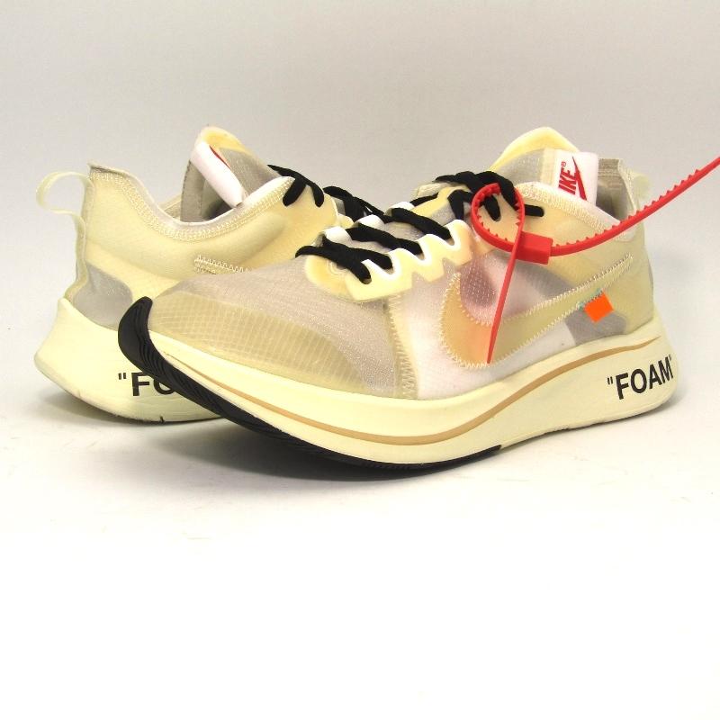 OFF-WHITE × NIKE ナイキ オフホワイト 29cm THE 10 ZOOM FLY AJ4588 