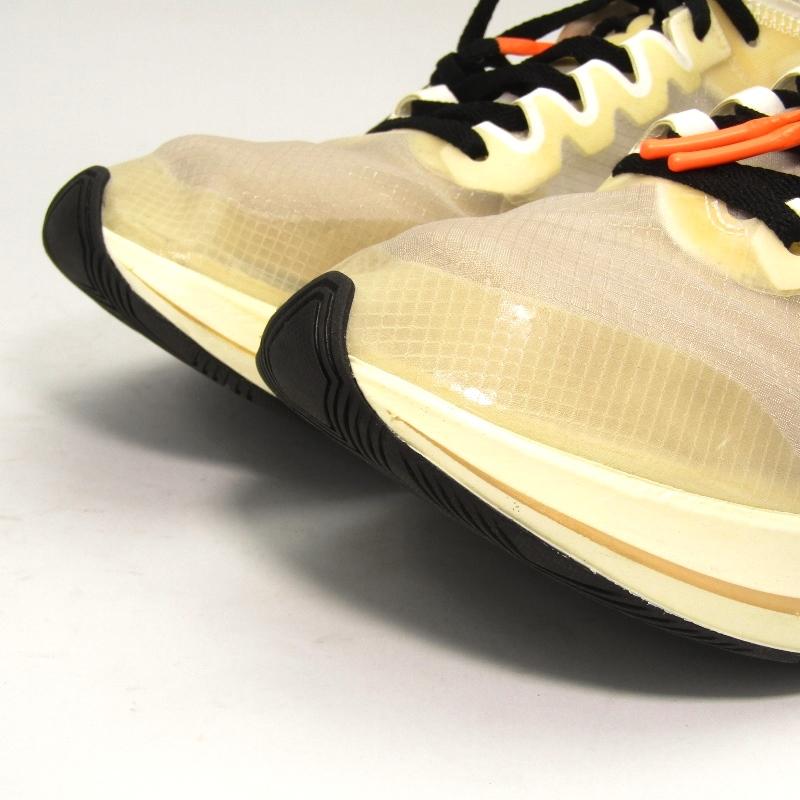 NIKE OFF-WHITE × ナイキ オフホワイト 29cm THE 10 ZOOM FLY AJ4588