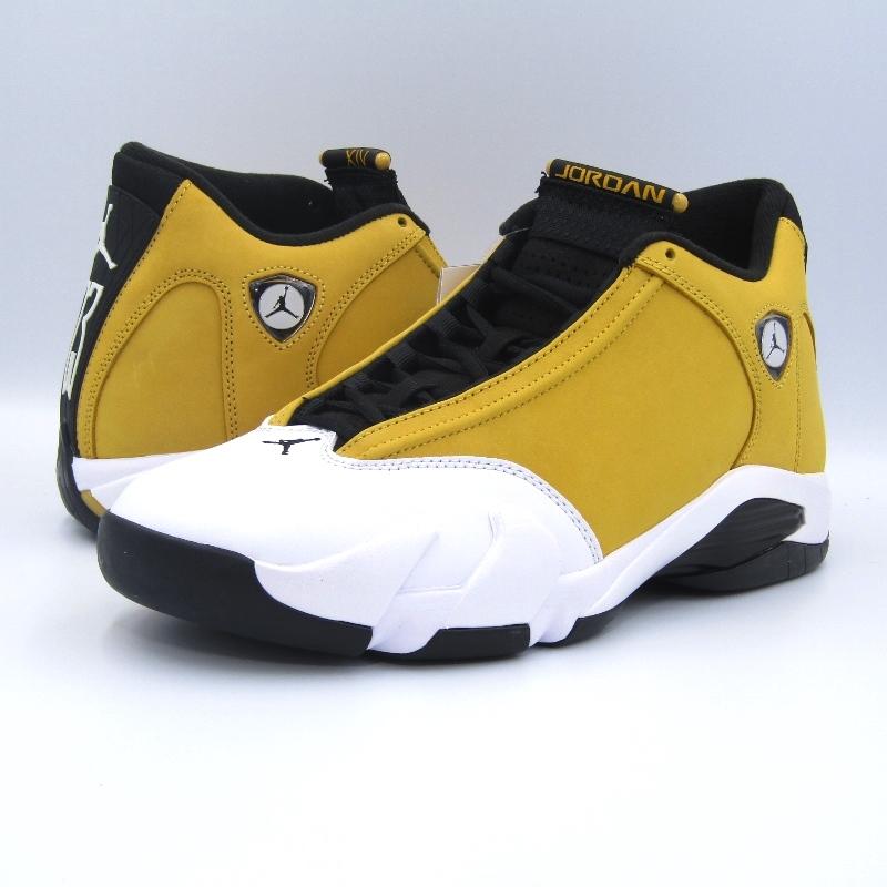 未使用 NIKE ナイキ 27.5cm AIR JORDAN 14 RETRO 487471-701 エアジョーダン ジンジャー LIGHT GINGER/BLACK-WHITE  90005119｜classic｜02