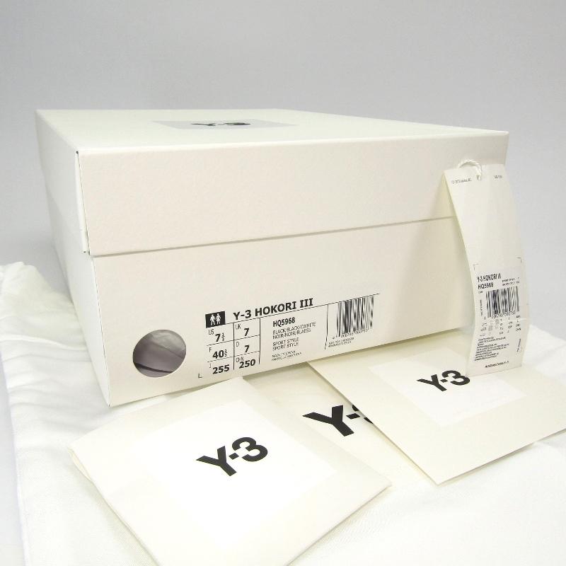 美品 Y-3 ワイスリー 25.5cm HOKORI III HQ5968 ホコリ3 ローカット  