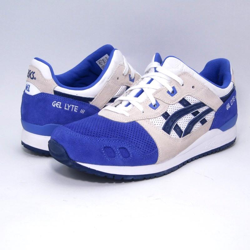 新品_アシックス GEL-LYTE III OG White/Blue 28.5