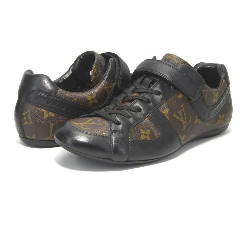 LOUIS VUITTON ルイヴィトン 6.5 スニーカー モノグラム・マカサー