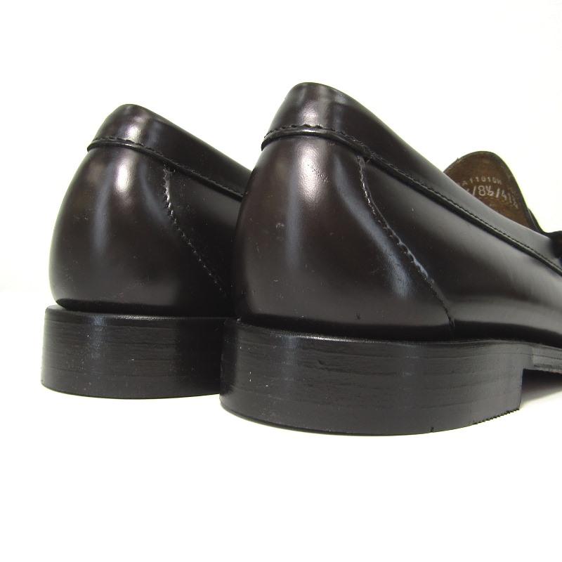 未使用 G.H.BASS ジーエイチバス US8.5 26.5cm モックペニーローファー 