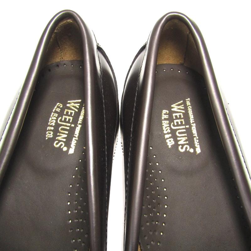 未使用 G.H.BASS ジーエイチバス US8.5 26.5cm モックペニーローファー 