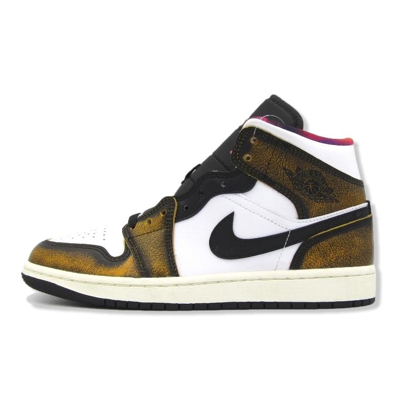 未使用 NIKE ナイキ 25cm AIR JORDAN 1 MID SE DQ8417-071 エア