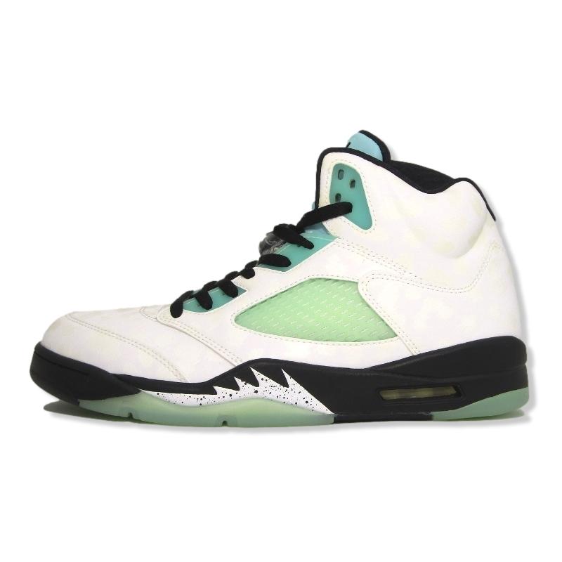 NIKE 美品 ナイキ 28.5cm AIR JORDAN 5 RETRO CN2932-100 エア 