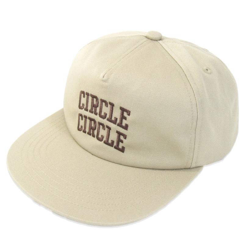 CIRCLE CIRCLE サークルサークル　 キャップ 美品 CIRCLE サークルサークル キャップ CC-ACCCP-010RCL CC COLLEGE
