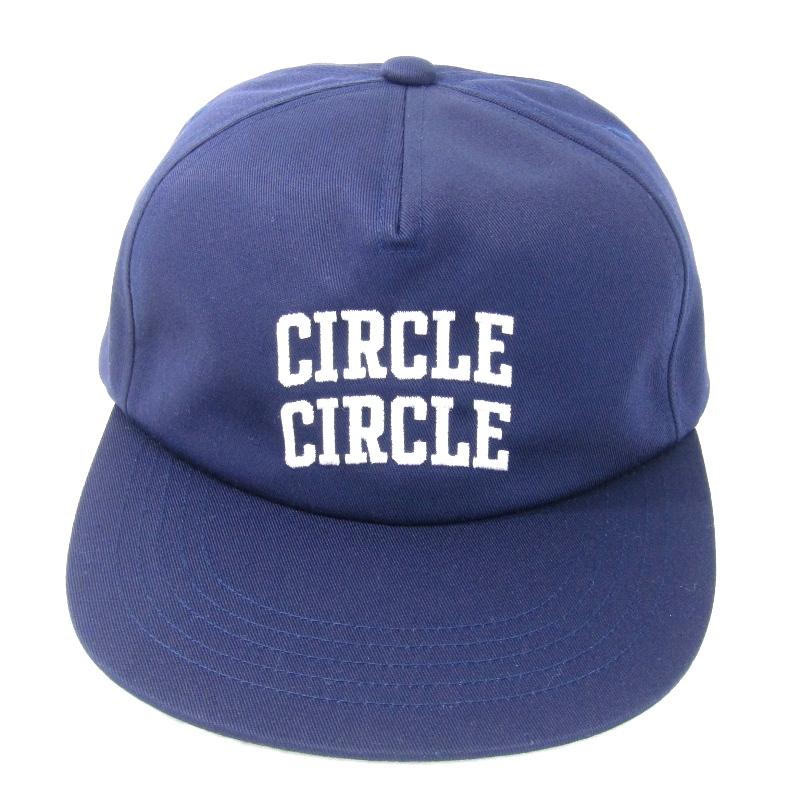 美品 CIRCLE サークルサークル キャップ CC-ACCCP-010RCL CC COLLEGE 