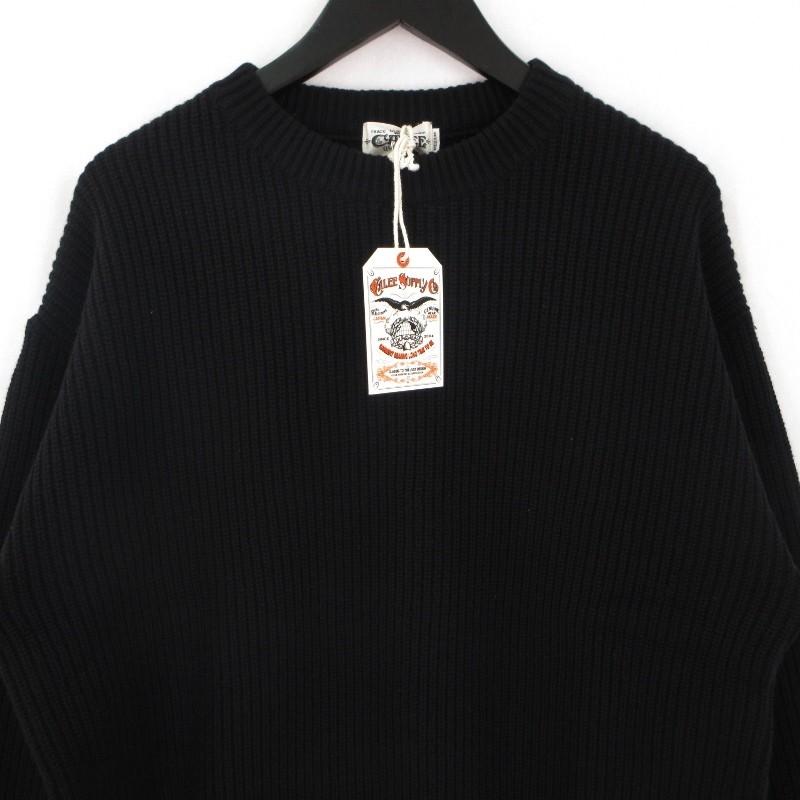 CALEE 未使用 キャリー 19AW クルーネック ニット セーター CL-19AW030  