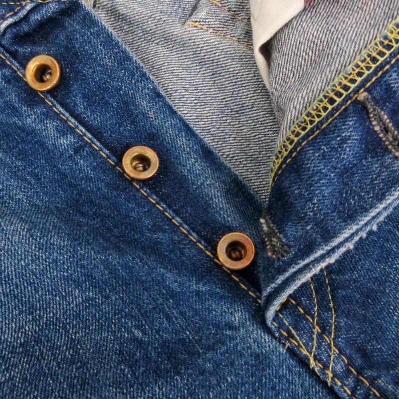 BRU NA BOINNE ブルーナボイン デニムパンツ 7305 ダメージ加工 
