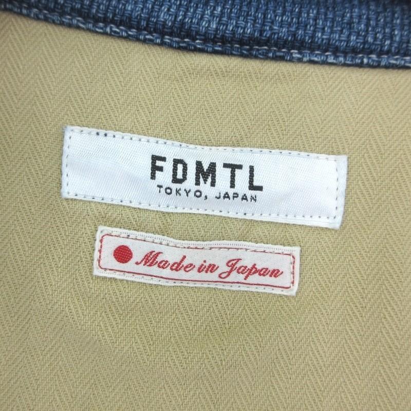 FDMTL ファンダメンタル デニムジャケット FA17/JK32U PATCHWORK