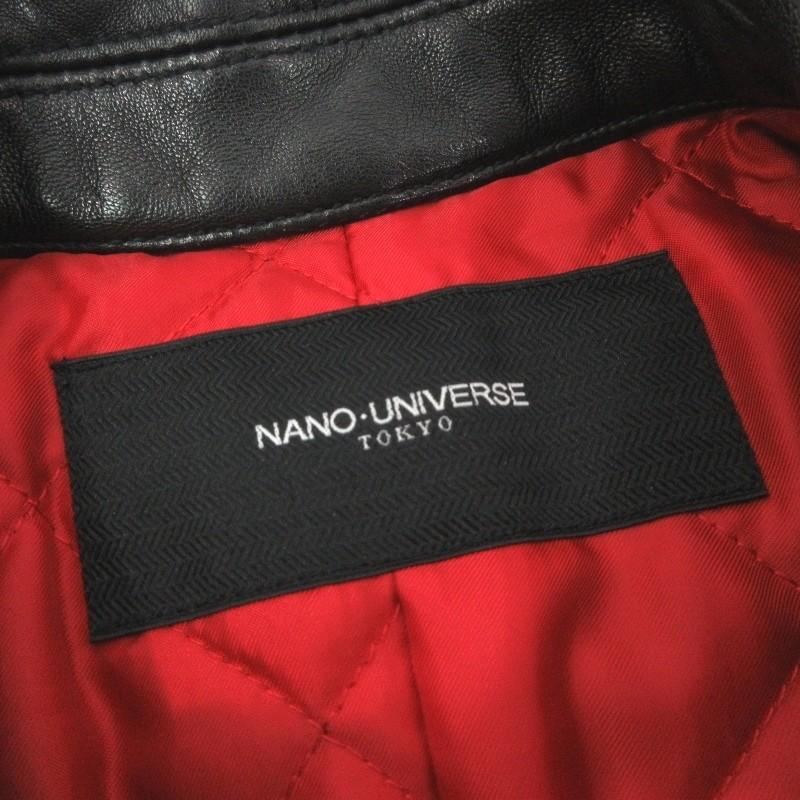 NANO universe nano ナノユニバース ライダースジャケット