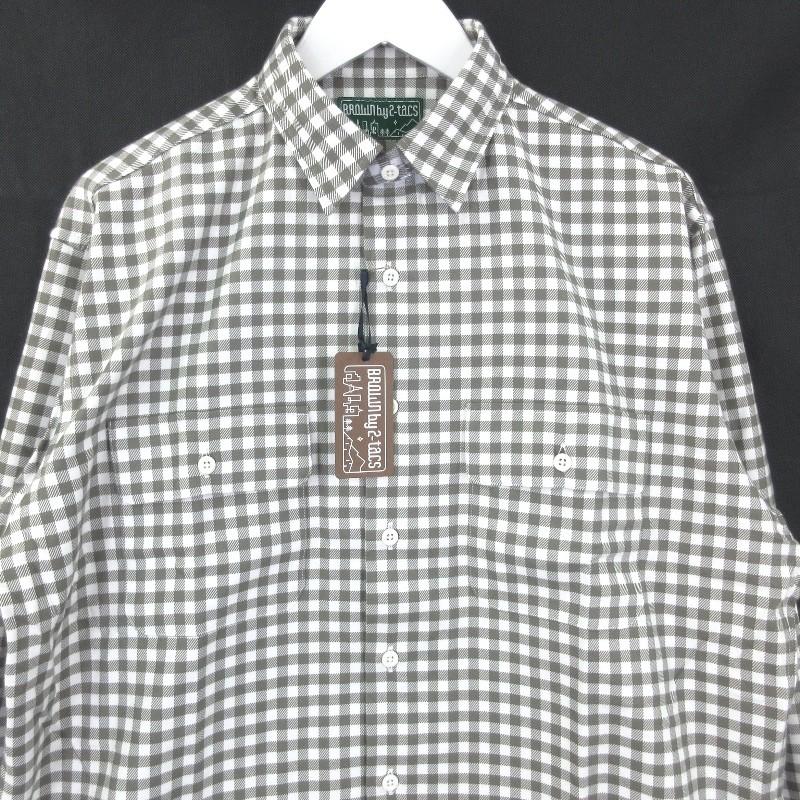 BROWN by 2-tacs ブラウンバイツータックス 19AW 長袖チェックシャツ  