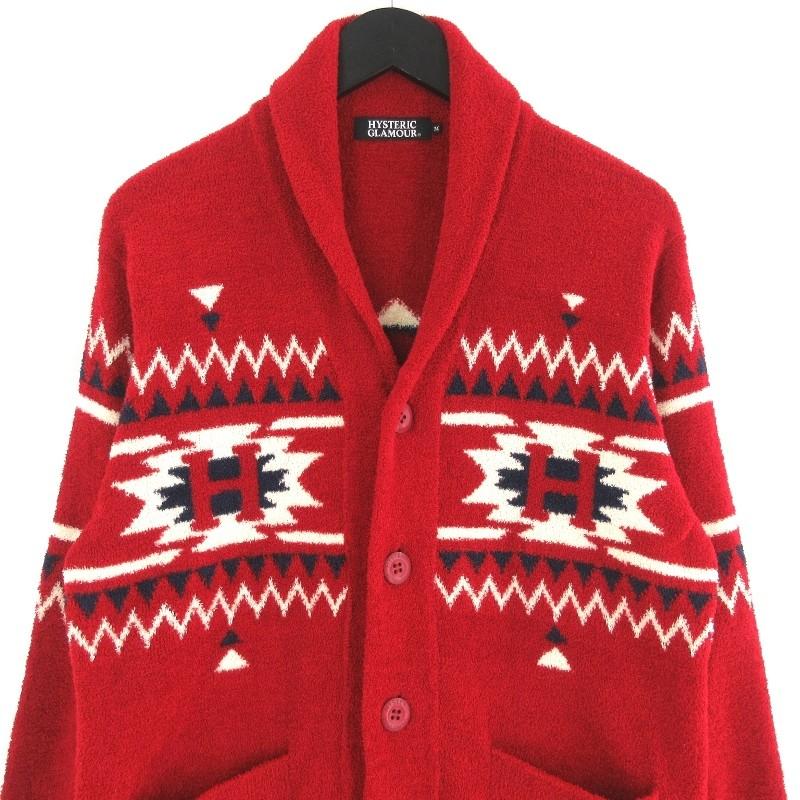 Hysteric Glamour ヒステリックグラマー カーディガン ショールカラー 