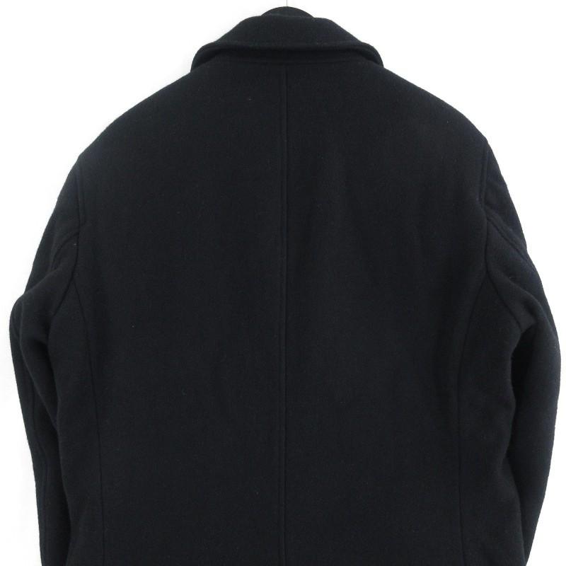 Supreme Peacoat S ウール　シュプリーム　ピーコート　ブラック Supreme シュプリーム Wool Peacoat ウールPコート 無地 ダブル