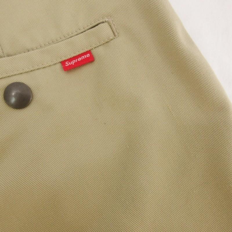 Supreme シュプリーム Work Pants 18SS ワークパンツ チノパン