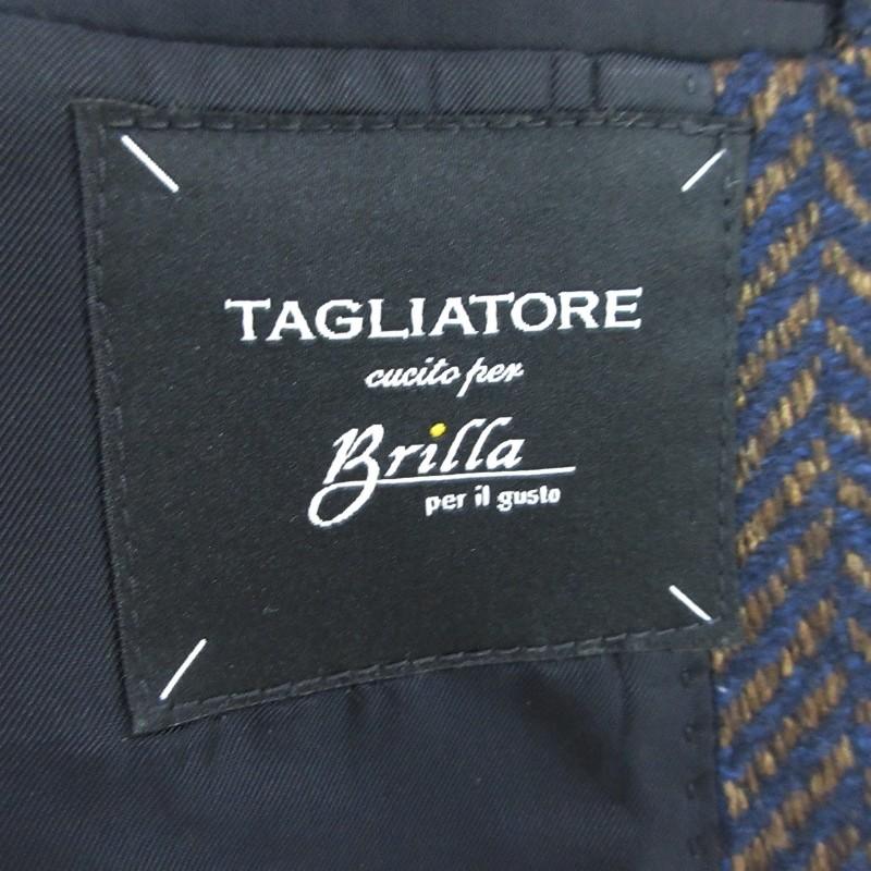 未使用 TAGLIATORE タリアトーレ テーラードジャケット 1SVF22K シルク 