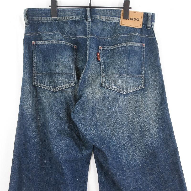 WEIRDO ウィアード デニムパンツ ヴィンテージ加工 WRD-19-AW-07 WEIRDO ウィアード デニムパンツ ヴィンテージ加工 WRD-19-AW-07