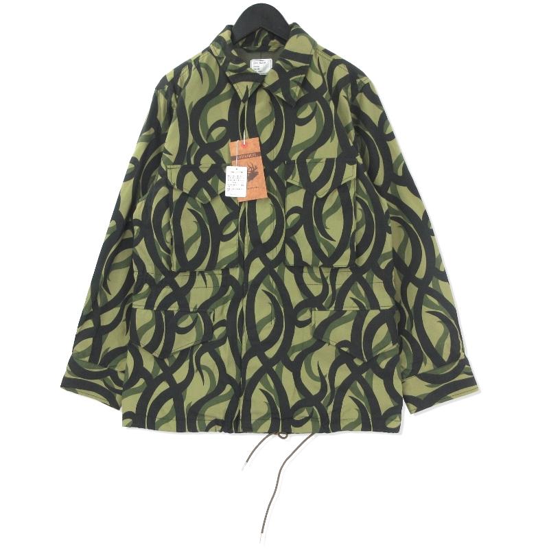 未使用 Andfamilys アンドファミリー フィールドジャケット Jk Tribal トライバル 柄 Khp カモ カーキパターン S メンズ 中古 クラシック 通販 Yahoo ショッピング