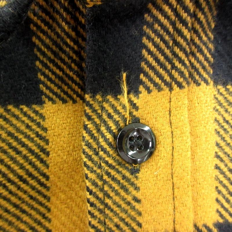 ハイドアンドシーク バッファローチェック シャツ Lサイズ HIDE AND