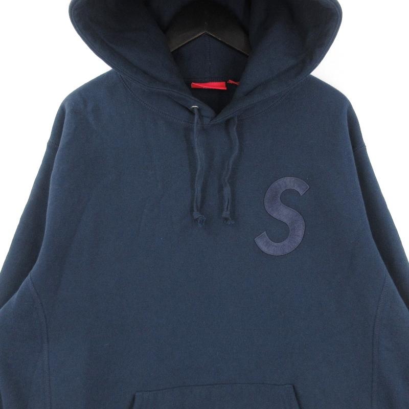 Supreme Tonal S Logo Hooded Sweatshirt 紺 【公式通販】