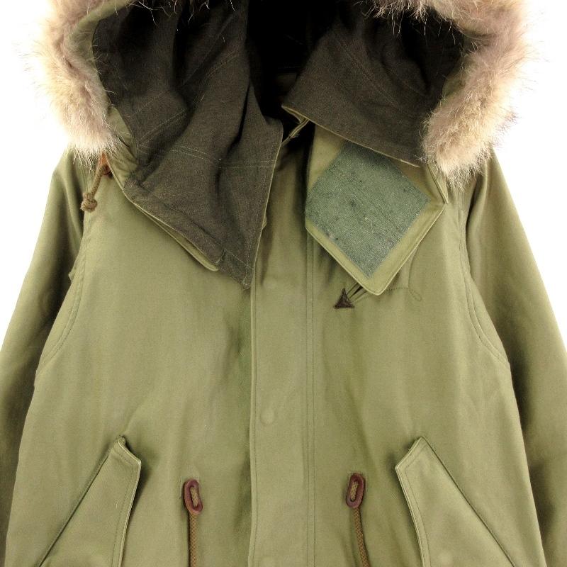 RUDE GALLERY ルードギャラリー モッズコート M-51 FIELD COAT ミリタリージャケット 12AW ロングコート 無地 フード  OV L メンズ 中古 92001854