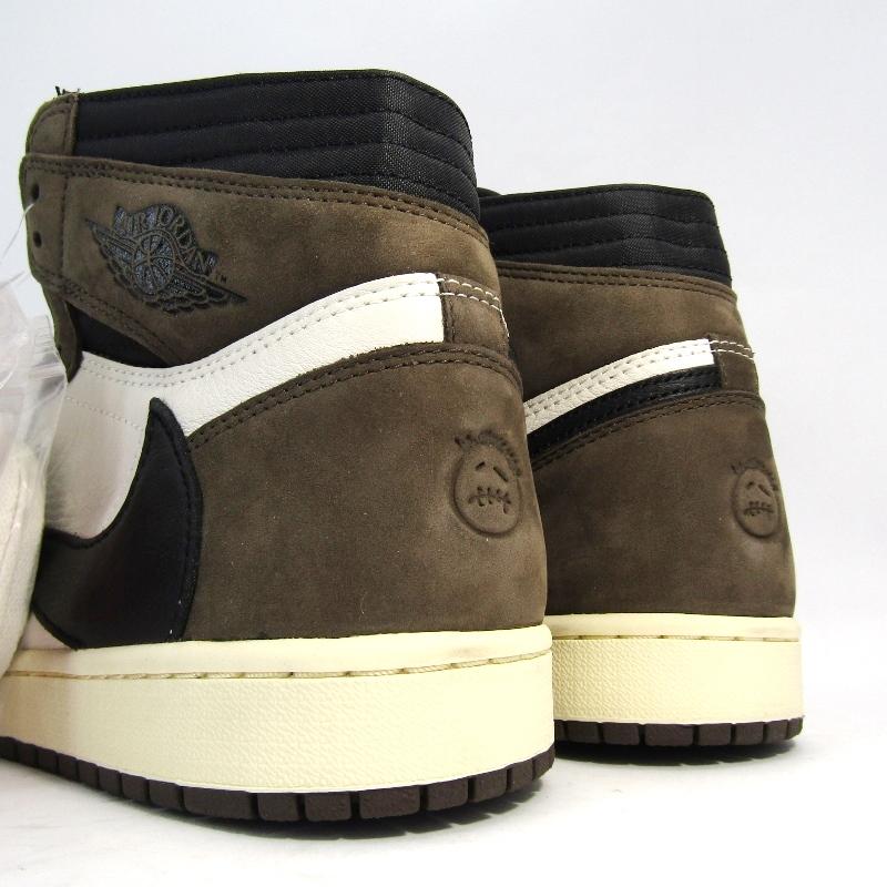 【未使用】  Travis Scott × NIKE Air jordan 1 未使用 NIKE×TRAVIS SCOTT AIR JORDAN1 HIGH OG TS SP CD4487