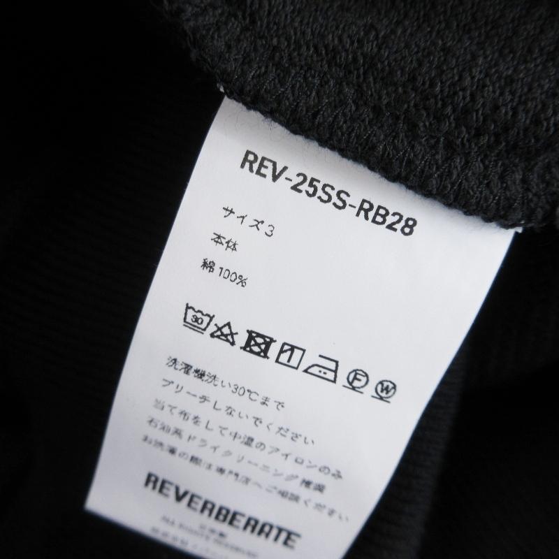 未使用 REVERBERATE リバーバレイト HALF ZIPP PIQUE REV-25SS-RB28