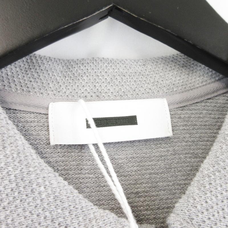 未使用 REVERBERATE リバーバレイト HALF ZIPP PIQUE REV-25SS-RB28