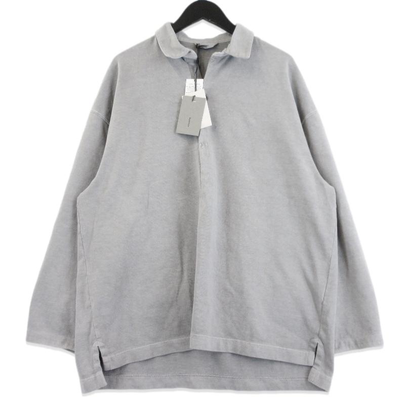 未使用 kontor コントール Pigment dye Skipper polo shirt KON-CS2253
