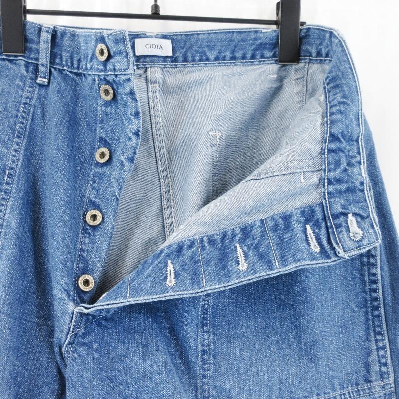 未使用 CIOTA シオタ デニムパンツ PTLM-15BAW-PIMDBL-D 25AW 11.5oz