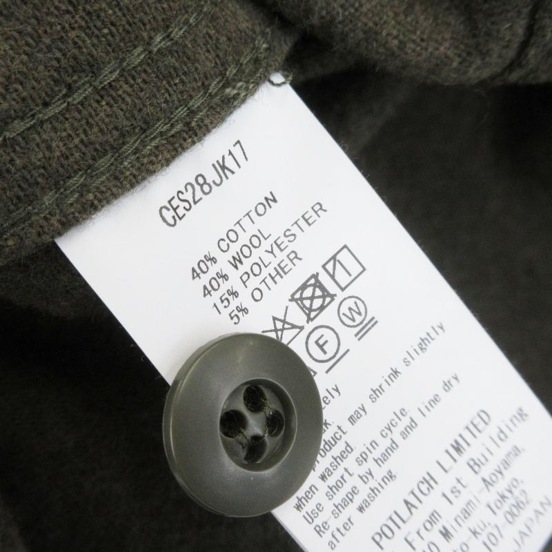 未使用 C.E シーイー CW ZIP BDU CES28JK17 BDUジャケット ミリタリー 