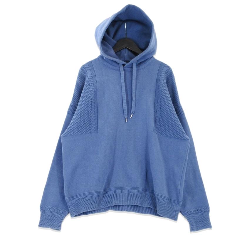 YASHIKI ヤシキ パーカー YSK-22AW-KN07 Setsugi Hoodie 天竺編 ニット