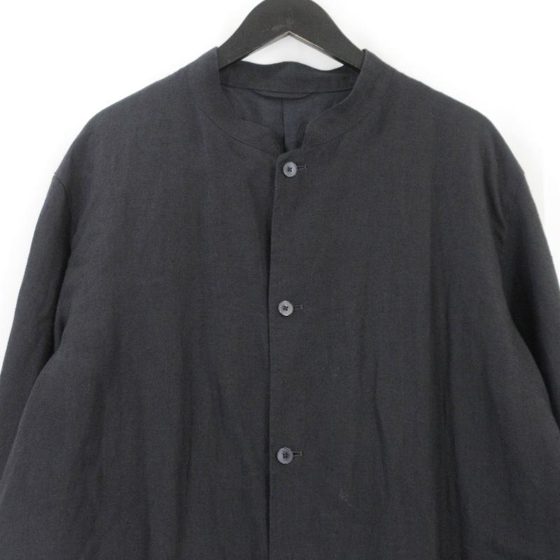 COMOLI コモリ カナパ スタンドカラージャケット Z01-01008 KHADI