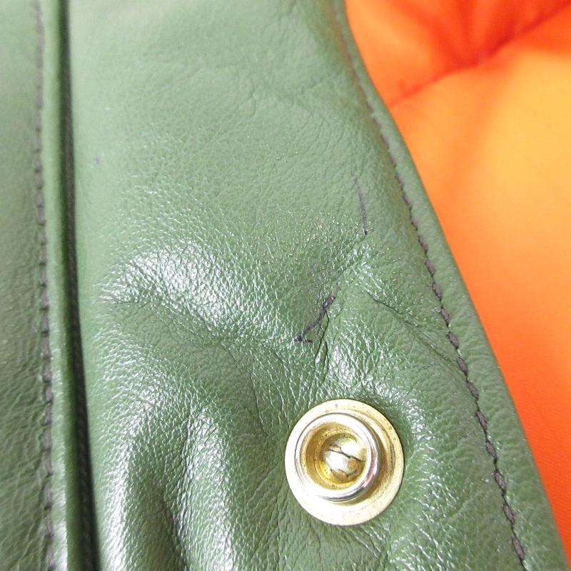 Rainbow Country レインボーカントリー オールレザー ダウンベスト