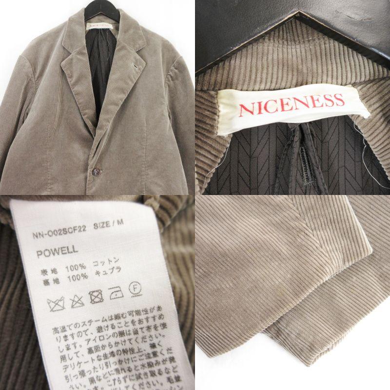 NICENESS ナイスネス POWELL JACKET NN-O02SCF22 パウエル
