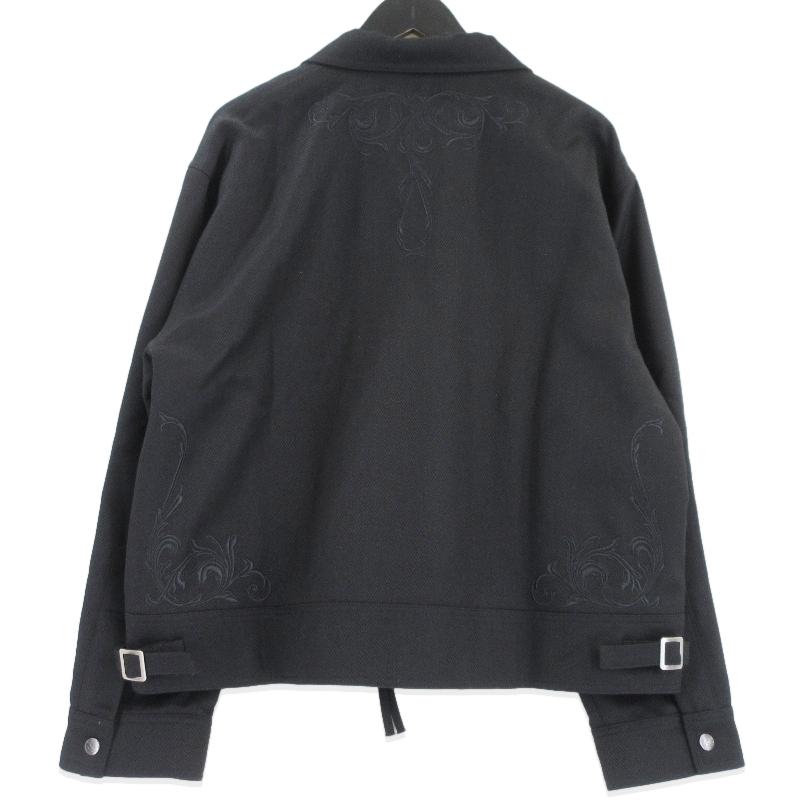 美品 Professor.E プロフェッサーイー EMBROIDERED SHEER JKT 25SS-PE