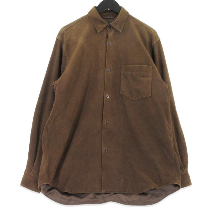 comoli 21aw ディアスキン レザーシャツ size3 comoli 21aw ディアスキン レザーシャツ size3 COMOLI (コモリ) レザー