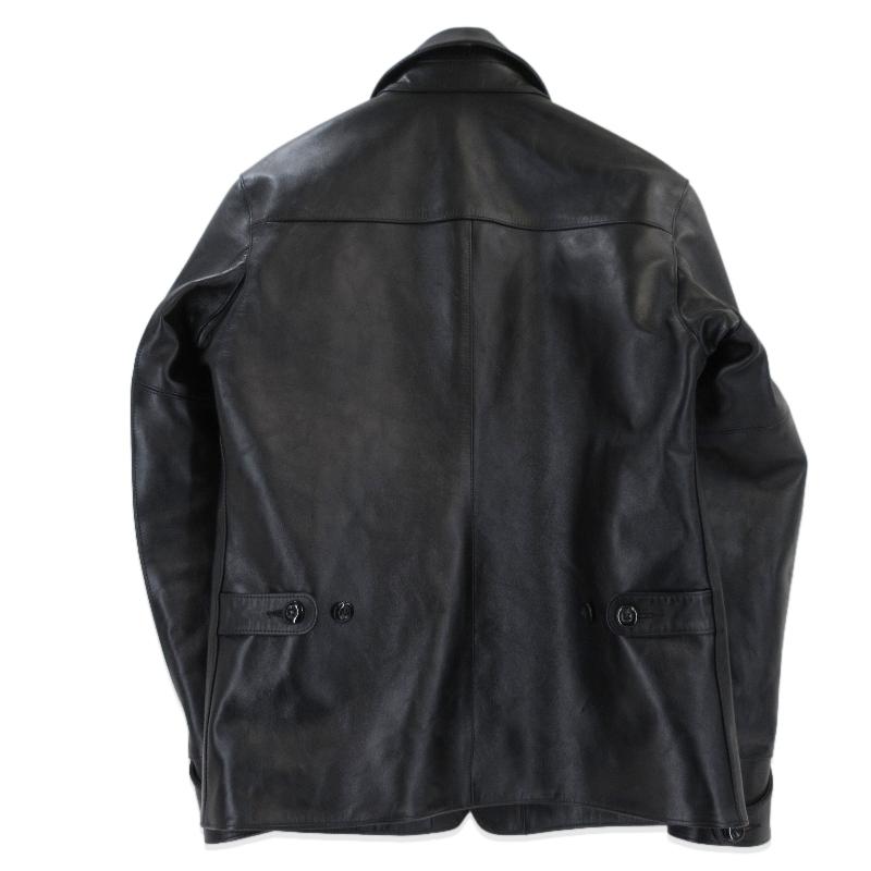 美品 FOUNTAINHEAD LEATHER ファウンテンヘッドレザー カーコート