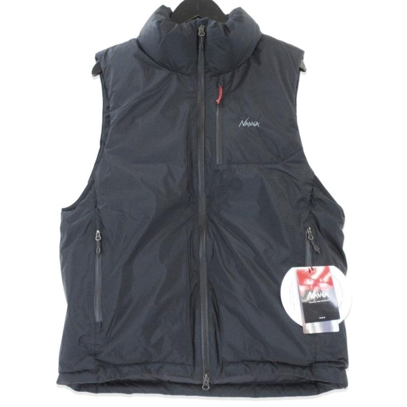 美品 NANGA ナンガ ダウンベスト ND2441-1N010-A AURORA TEX STAND