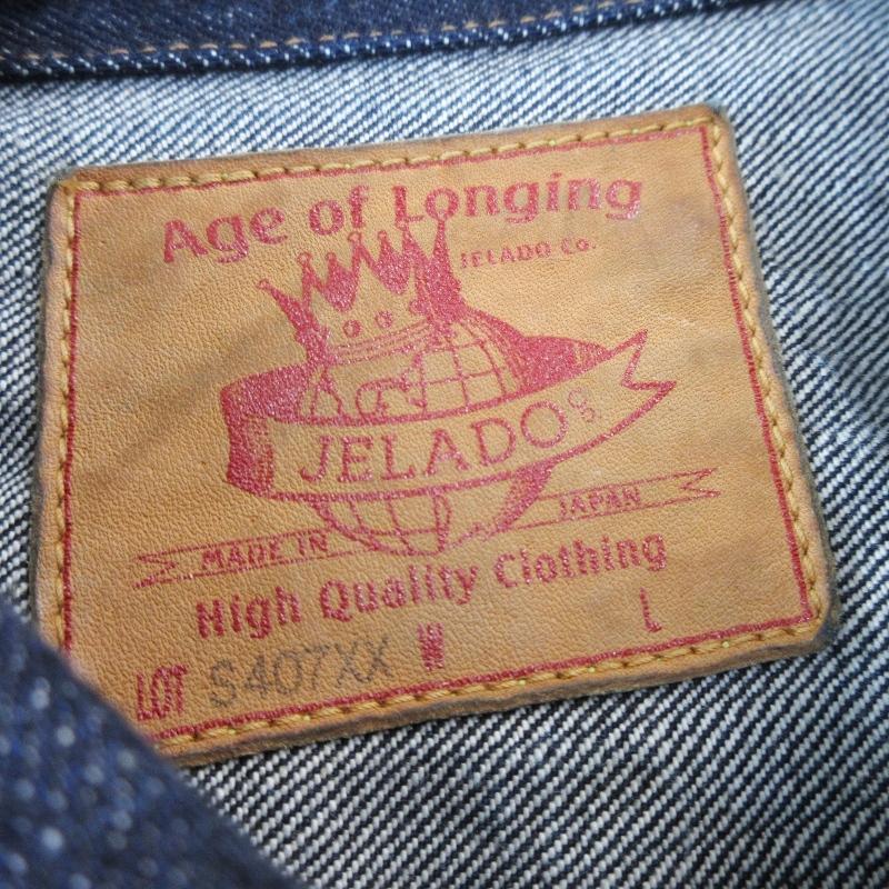 未使用 JELADO ジェラード デニムジャケット JP94407S 金タグ S407XX
