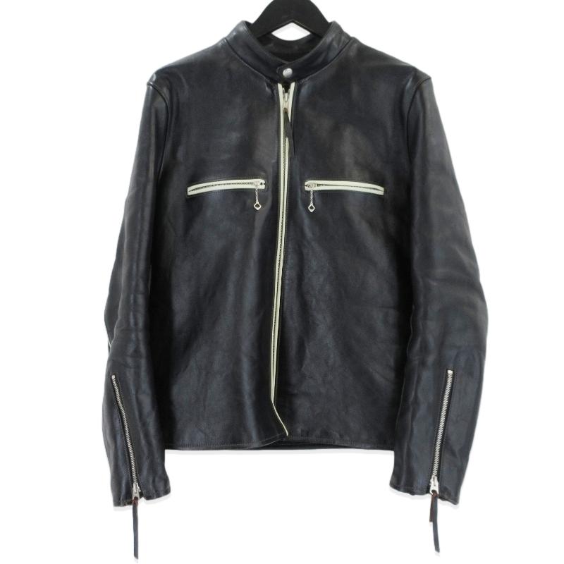 BUCO ブコ J-100シングルライダース ホースハイド 馬革 サイズ42 Buco ブコ J-100 ホースハイド シングルライダースジャケット ブラック