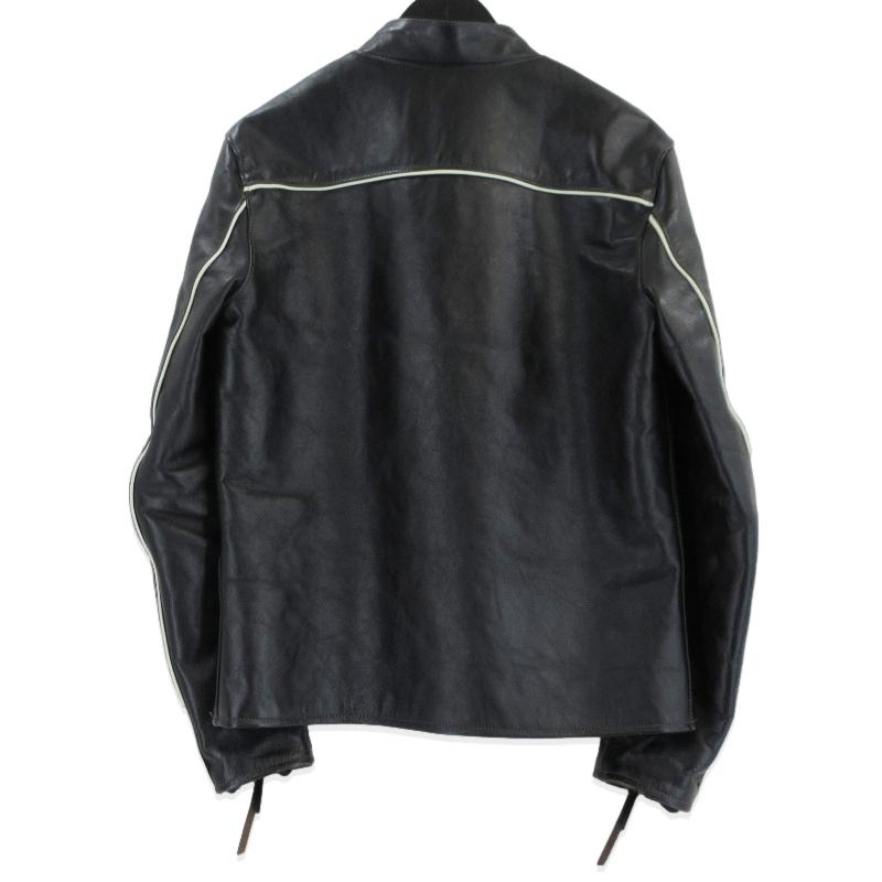 TheREALMcCOY'S×BUCOホース黒革ライダース希少44 TheREALMcCOY'S×BUCOホース黒革ライダース希少44