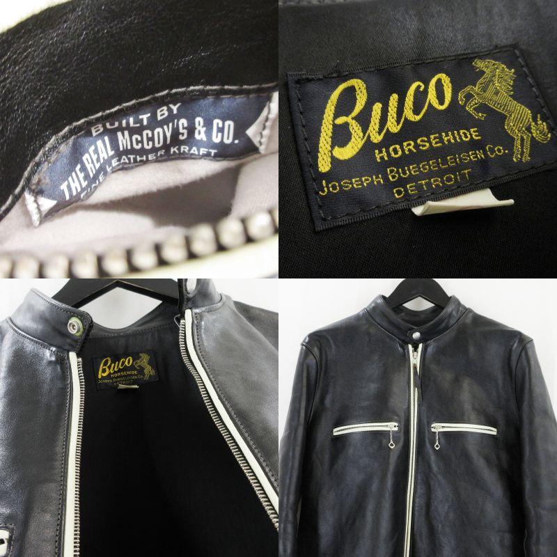 BUCO（ブコ） レザージャケット THE REAL McCOY'S J-100 HILL CLIMB