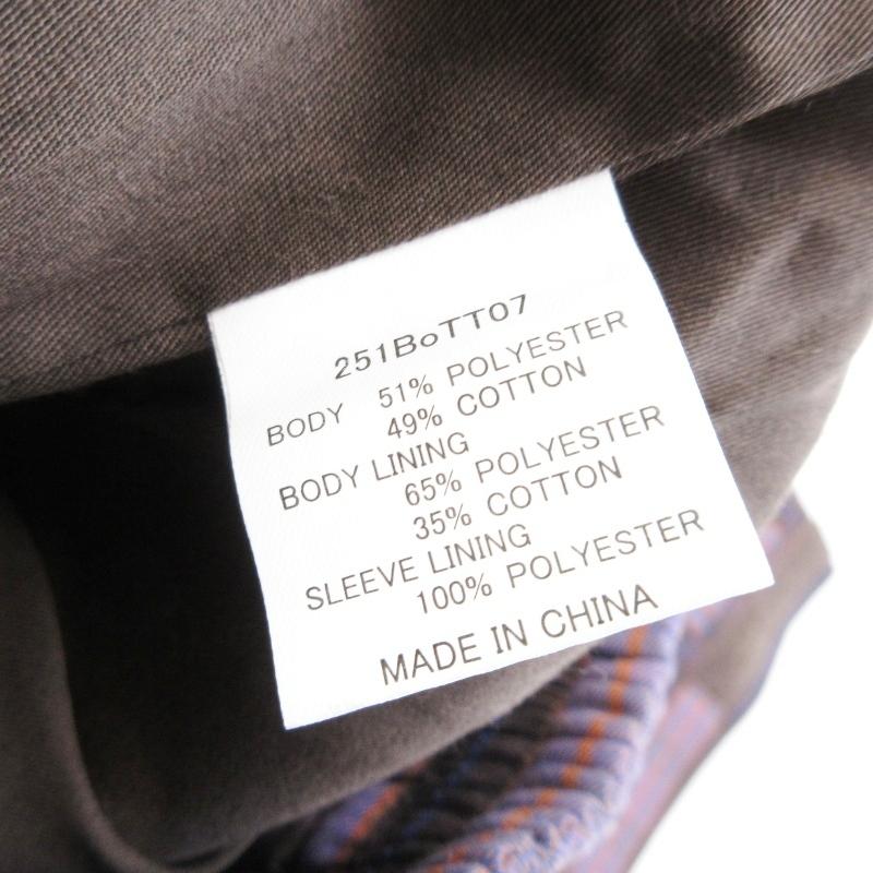 美品 BoTT ボット Plaid Work Jacket 251BoTT07 ワークジャケット