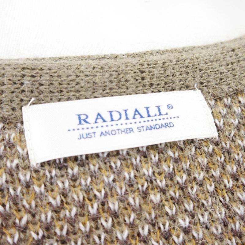 RADIALL（ラディアル） 未使用 モヘヤ カーディガン RAD-22AW-KNIT001