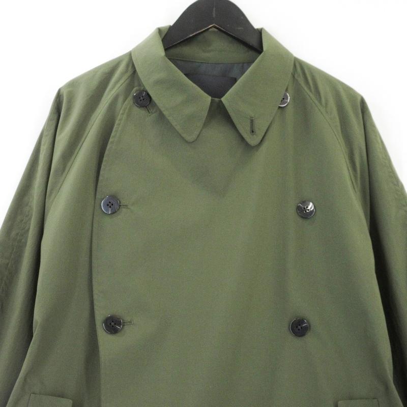 美品 ES:S エス トレンチコート 23WCO-PTYP-101 ロングコート