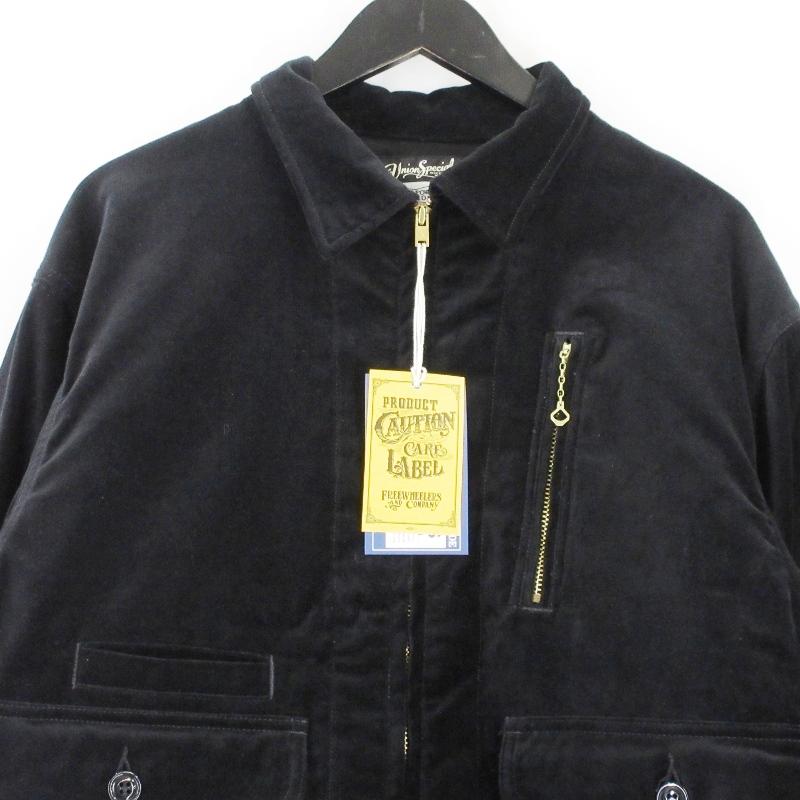 フリーホイーラーズ デッキワーカージャケット　38 ブラック フリーホイーラーズ（FREEWHEELERS） 未使用 ベルベット ガレージ