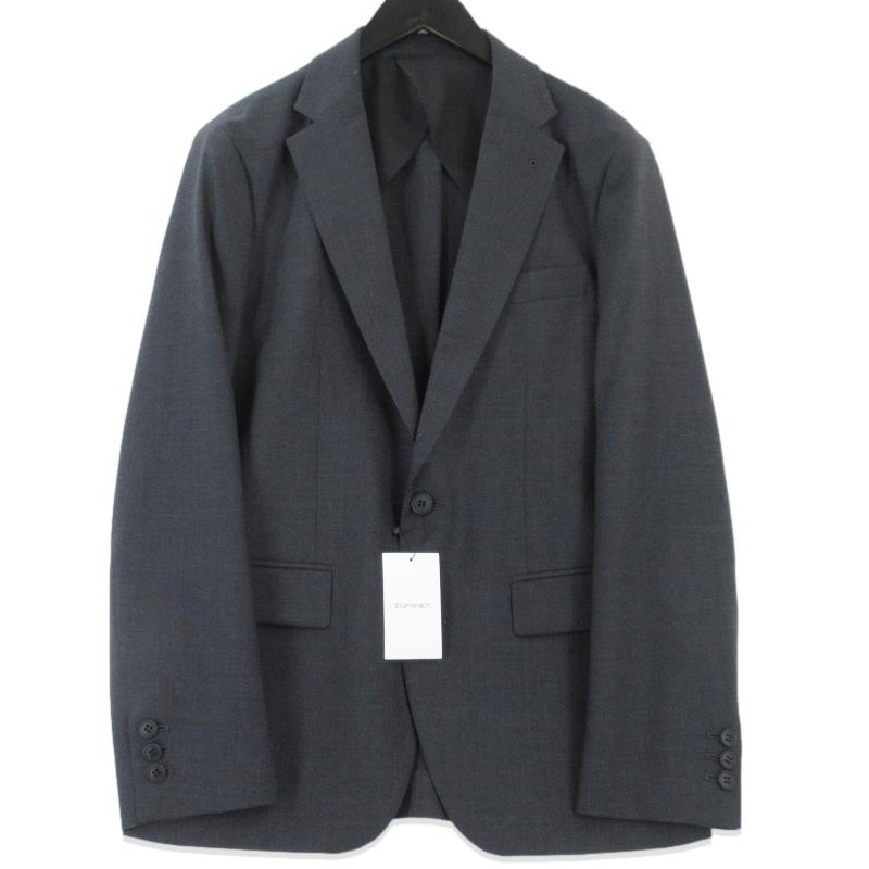 あー　SOPHNET. 裏総柄 2B シングルテーラードジャケット XL 未使用 SOPHNET. ソフネット WOOL TROPICAL STANDARD 2BUTTON JACKET